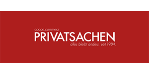 PRIVATSACHEN Kiel - Damenmode - Logo in rot